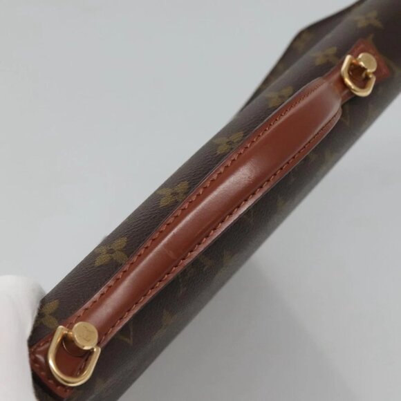 LOUIS VUITTON Monogram Porte Documents Bandouliere Bag M53338 Auth sw092 - Picture 8 of 15